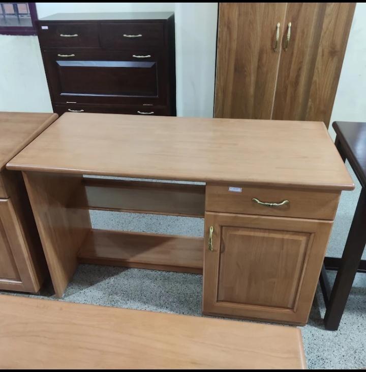 Solid Wood Executive Study Table & Computer Desk
